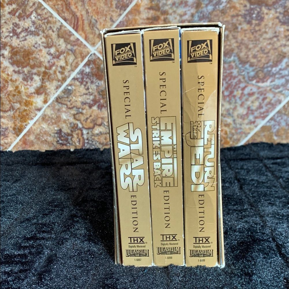 Star Wars Trilogy Special Edition VHS Box Set released in 1997 by Fox Video